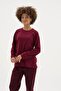 Women's Plum Long Sleeve Pajama Set 9273-K - 4