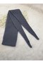 Viral Gray Croissant Scarf/1.20 cm Pinterest Scarf/Scarf/Mini Scarf Neck Warmer - 4