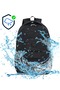 Ultra Luxury Unisex Crinkle High School, Middle School Backpack and Double Compartment Pen Holder, Keychain Gift - 5