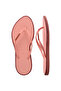 Slim Point Glitter Pink Women's Flip Flops - 6