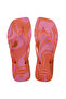 Square Jelly Pink Women's Flip Flops