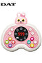 Handheld Game Console with 6 Game Modes and Light-Up Display, Assorted Character Design