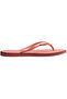 Slim Point Glitter Pink Women's Flip Flops - 2