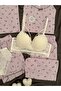 Women's 100% Cotton Breathable 6-Piece Pajama Set with Underwear - 5