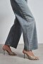 Rodi Dark Beige Matte Pointed Toe Women's Thin Heeled Slippers - 7