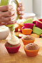6 Pieces Colorful Silicone Muffin Mold Set 7cm - 2