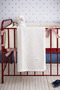 Herringbone Knitted Fabric Baby Blanket with Cotton Lining 90 X 90 cm Şekerkaşar - Herringbone