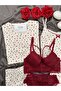 Women's 100% Cotton Breathable 6-Piece Pajama Set with Underwear - 3