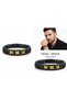 Yellow, Green, Orange Agate Natural Stone Handmade Leather Men's Bracelet – Energy Stone Bracelet - 6