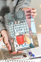 Güzel Evim A5 Size 64 Sheets Dotted Thick Cover Spiral Notebook