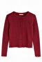 Mixray Corded Knitted Buttoned Cardigan - 4