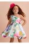 Abel&Lula One-Shoulder Stylish Design Girl's Dress_Mnvs5044