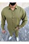 Oversize Crinkle Linen Shirt & Pants Set - 2