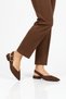 Brown Light Belted Women's Ballerina Shoes 312552 Z