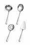 4-Piece Set Sos Spoon -Spoon-Pelletizer-Serving Set - 4