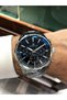 Steel Calendar Chronometer Phosphorescent Waterproof Men's Wristwatch - 4
