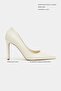 Lunara Beige Matte Pointed Toe Women's Stiletto - 3