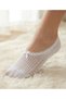 Set of 2 Lace Mesh Ballerina Socks with Bow Detail - 2