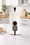 Black ❤️   Ananas Model ❤️   Vertical Roll Towel Holder Metal Towel Napkin Holder Paper Towel Holder Tabletop Napkin - 3