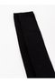 Sosete lungi negre simple - 2