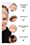 Ruffled Seamless Combed Cotton Bonnet Mink - Women's Hijab Tie Bun Inner Bonnet Brown - 5