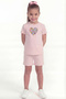 Girl's Printed Double Set B10