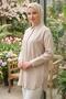 Oversize Linen Shirt Beige Hm2904