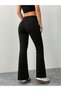Women's High Waist Flare Leg Sweatpants – 2 Thread Count Fabric Casual & Sports Sweatpants - 3