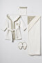 Baby Boy 100% Cotton Bathrobe Set. Soft Textured Hooded Bath Towel Set. Premium Quality Soft and Absorbent Fabric