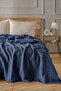 Elegant Border Detailed Double Cotton Pique 200X230 - Multi-Purpose Bedspread and Pique - 3
