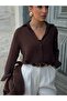 Women's Striped Flowy Shirt - 2