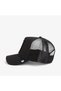 Lone Wolf Trucker Unisex Black Hat - 5