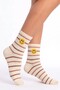 Emoji Patterned Cotton Colorful Socks Colorful Unisex College Socks - Single