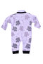 Playful Elephant & Heart Zip-Up Baby Romper - 3