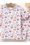 Pijama MS imprimata Catelusi, multicolor - 2