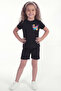 Girl's Printed Double Set B12