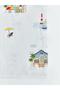 Patterned Double Pique Bedspread Set (S6) - 5
