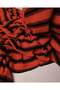 Pomegranate Flower Knitted Fabric in Black Colors 220X265Cm - 5