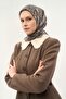 وشاح تينسل مونار بنقشة زهور مدخنة 90×90