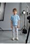 Boys' Basic Crew Neck T-Shirt and Jogger Sweatpants Set