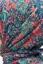 Tencel Monare Scarf Floral Pattern Petrol Blue, 90X90 - 5