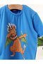 Tricou Charizard Dragon, albastru - 2