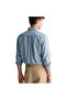 Men's Blue Regular Fit Button-Down Collar Oxford Shirt 3240084.474 - 2