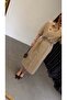 Cremini Striped Poplin Dress Beige - 2