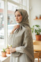 Evening Dress Jacquard Hijab Shawl - 2