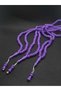 Purple Colored Plastic Stone 99-Grain Prayer Rosary Triple Bulk Pack Purple Color 99-Piece Rosary 3 Pieces - 4