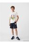 Lcw Kidsekru Crew Neck Boys T-Shirt and Shorts - 2