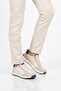 White Lace-Up Lightweight Men's Casual Shoes 26Y516 m - 2