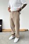 Stone Corded Baggy Trousers