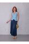 Women's Blouse Double-Breasted Sleeveless Ottoman Fabric Blouse with Buckle at the Waist